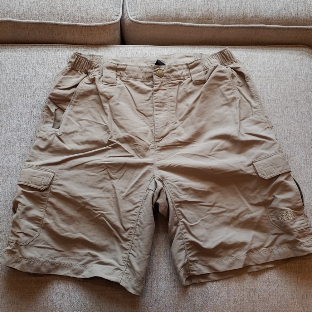 North Face mens khaki cargo